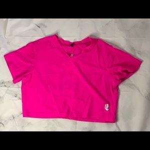 Pink Born Primitive Cropped Tee